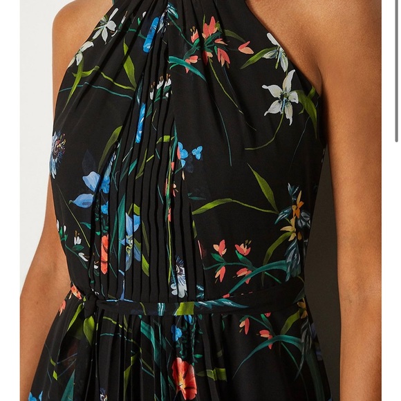 Floral Print Sleeveless Midi Dress - Picture 3 of 6